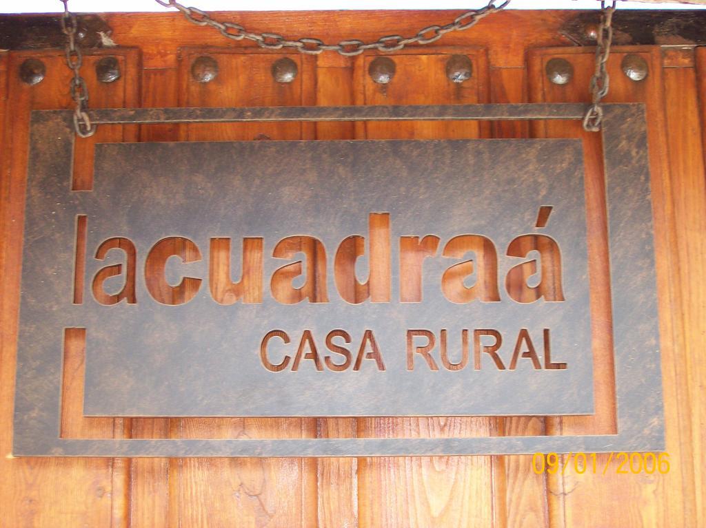 Casa Rural La Cuadraa Linares de Riofrío Buitenkant foto